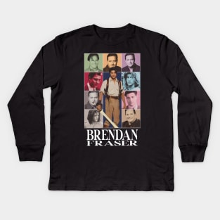 Brendan Fraser Too Old Now Kids Long Sleeve T-Shirt